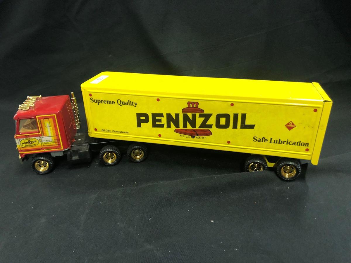 Metal Ertl Pennzoil Semi