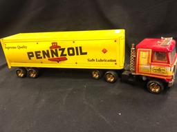 Metal Ertl Pennzoil Semi