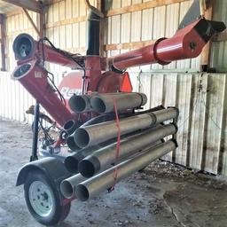 REM 2700 Grain Vac, Pto Drive, & Attachments, Only 53 Hours