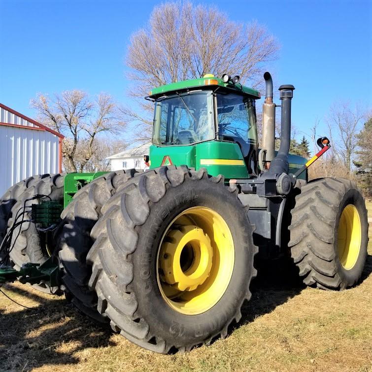 2001 John Deere 9400 Articulated 4 Wheel Drive Tractor