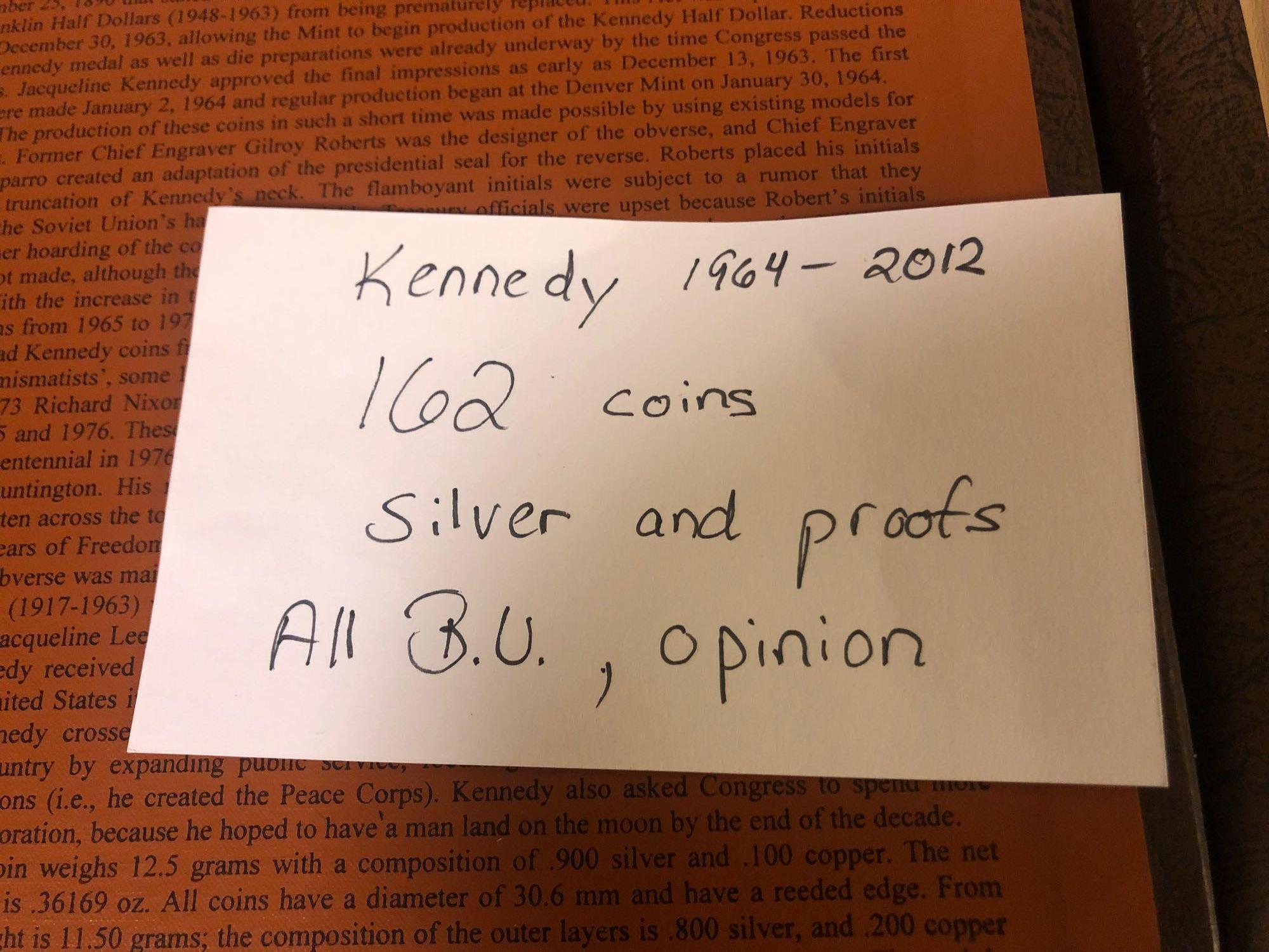 (162) Kennedy Half-Dollars