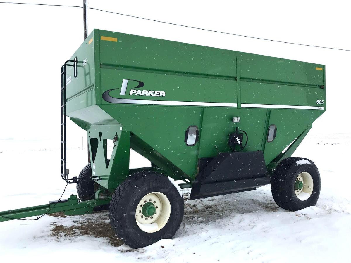 Parker 605 Gravity Wagon - Green