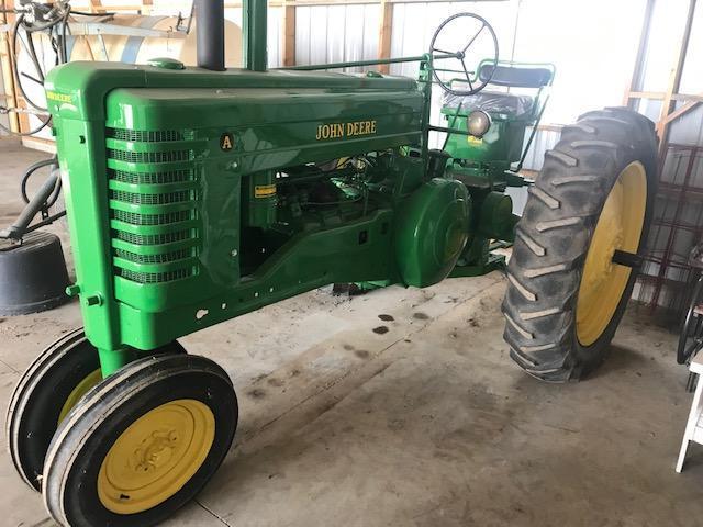 1949 Restored Styled John Deere A Tractor