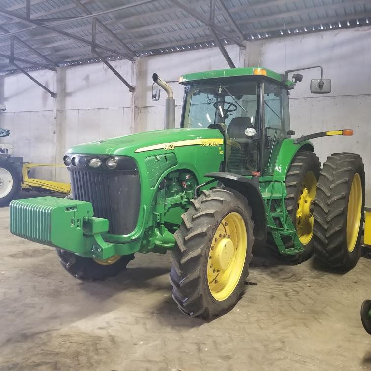 2002 John Deere 8420 MFD Tractor