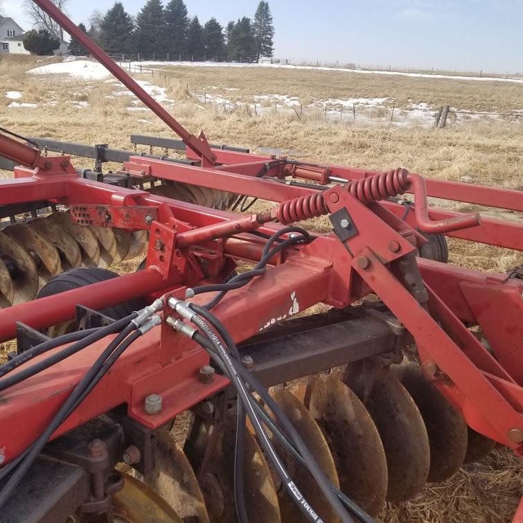 CASEIH 496 TANDEM DISK 25' HYD FOLD 7 1/2" SPACING