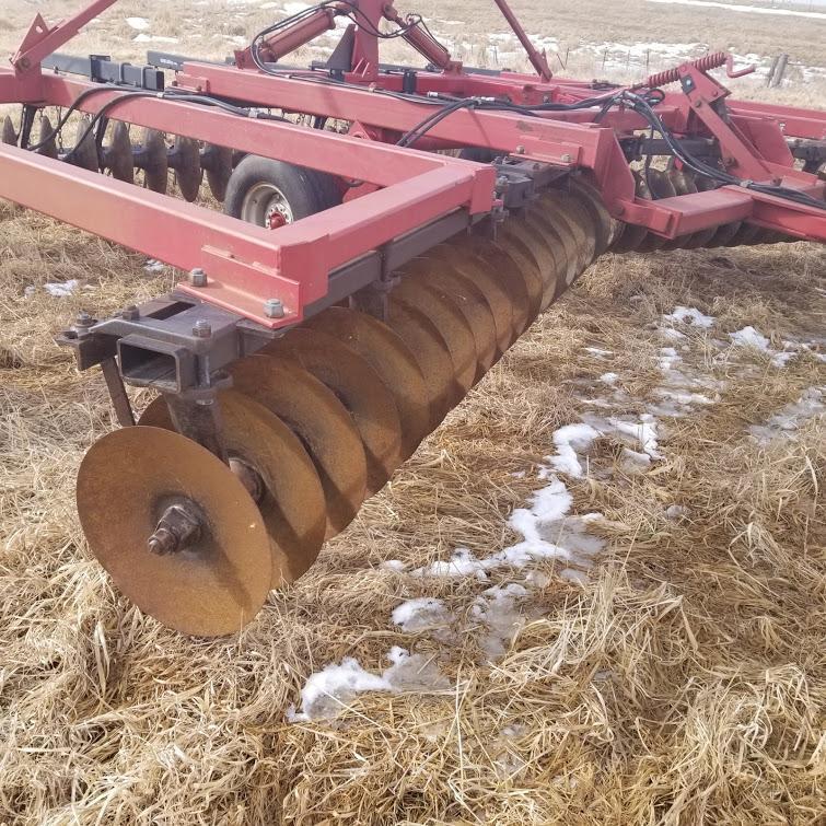 CASEIH 496 TANDEM DISK 25' HYD FOLD 7 1/2" SPACING