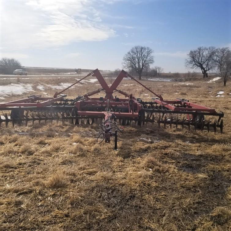 CASEIH 496 TANDEM DISK 25' HYD FOLD 7 1/2" SPACING