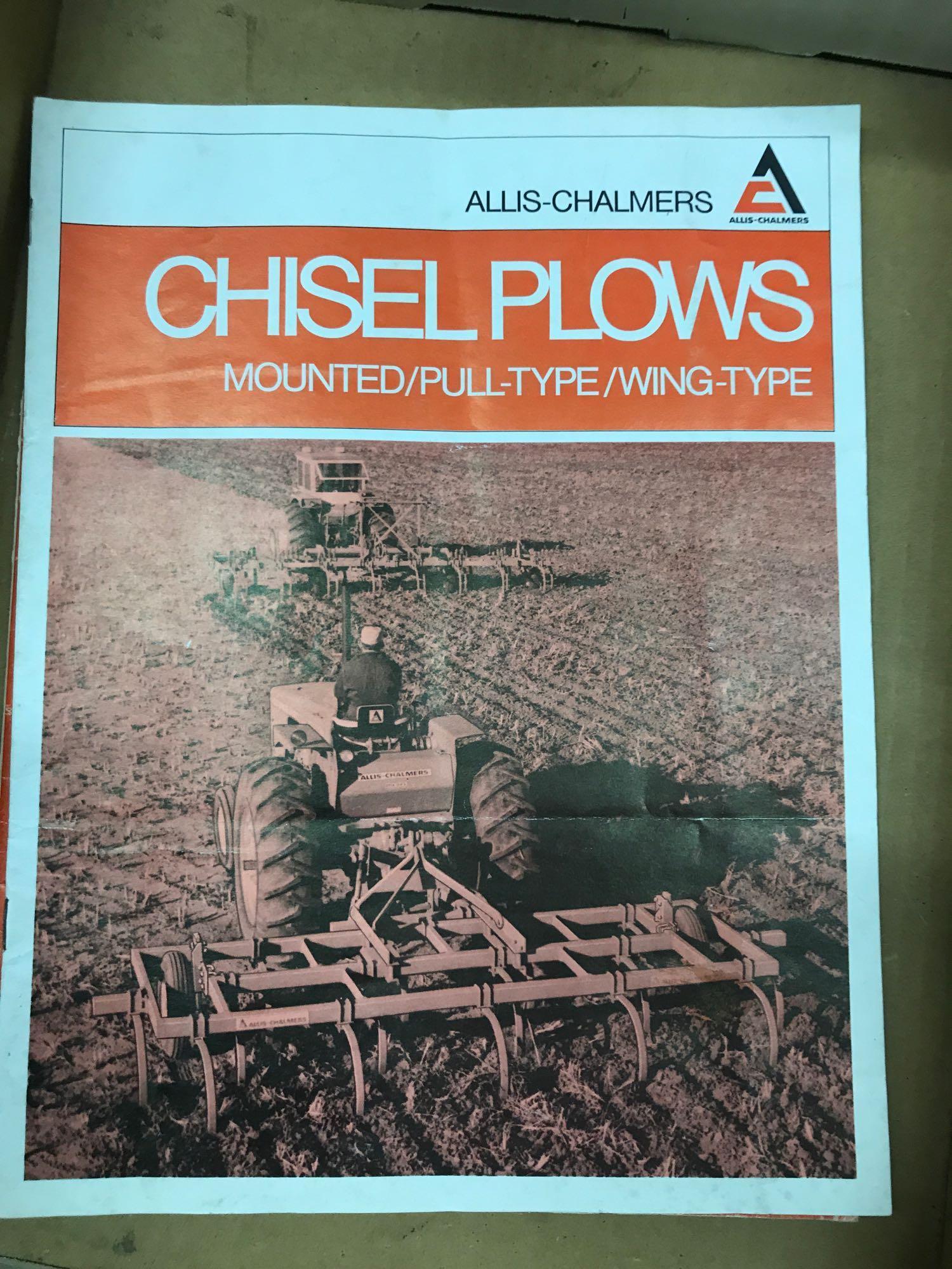 JD Grain Drill and Various Allis Chalmers Implement Manuals