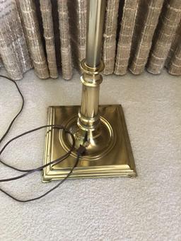 Brass floor lamp. NO SHIPPING!