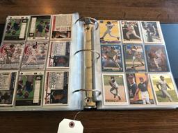 Large assortment of Topps, Fleer and other baseball cards from the 90's