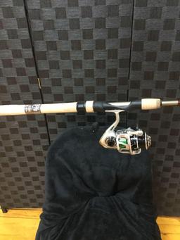 Fenwick Techna medium-light 6'9" fishing pole with Mitchell reel (Donated by: cash donors)