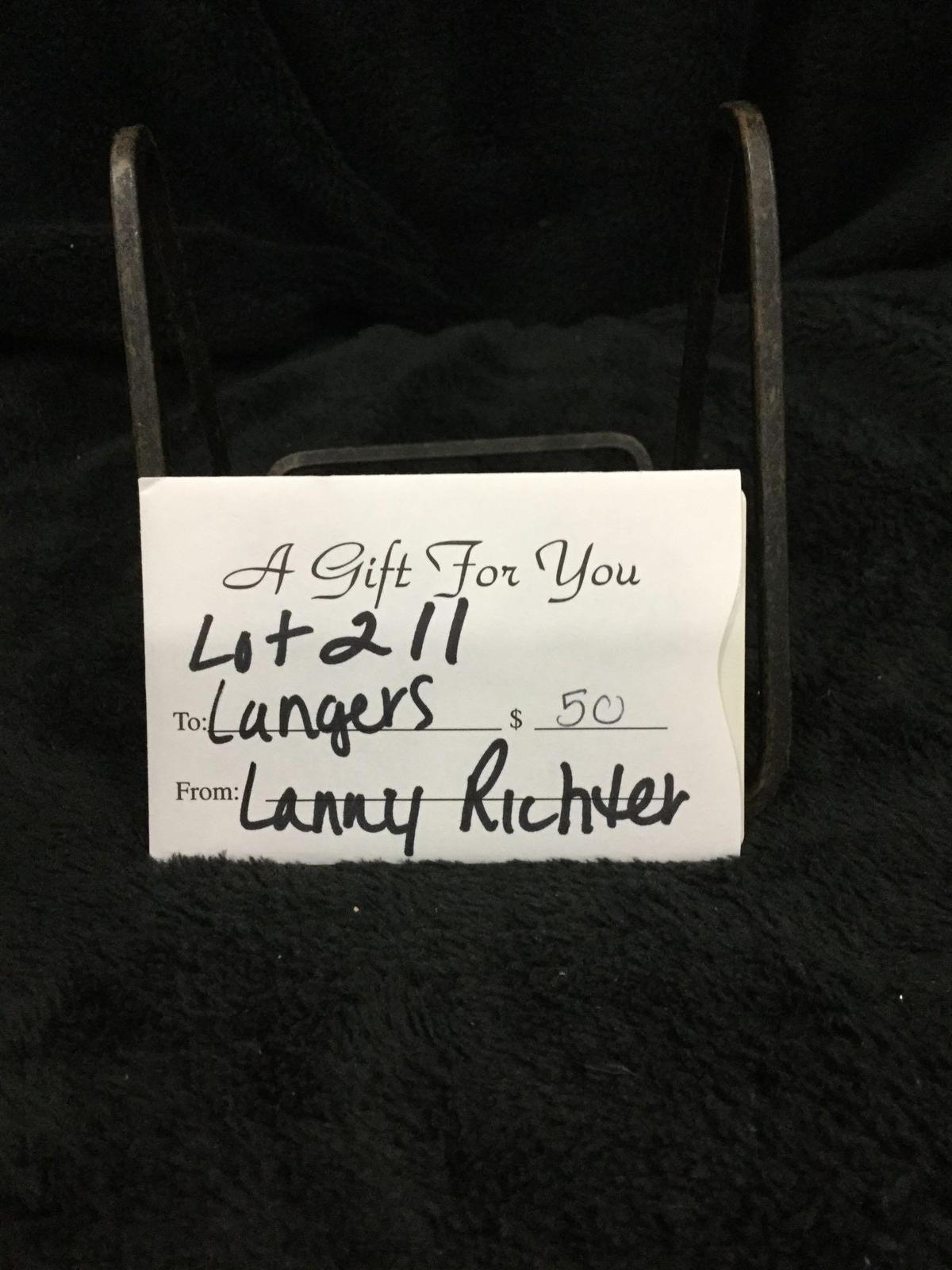 $50 gift cert to Langer's (Donated by: Lanny Richter)