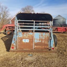 GOOSENECK 7x16 LIVESTOCK TRAILER