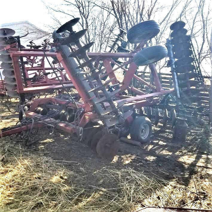 CASEIH 496 TANDEM DISC, 25' HYDRAULIC FOLD FLEX WING