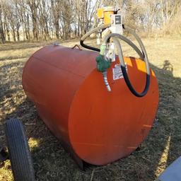 500g GROUND LEVEL FUEL TANK and PUMP