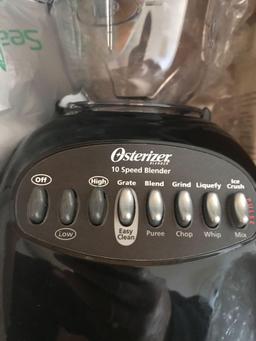 Cuisinart Coffee Maker and NIB Osterizer 10 Speed Blender