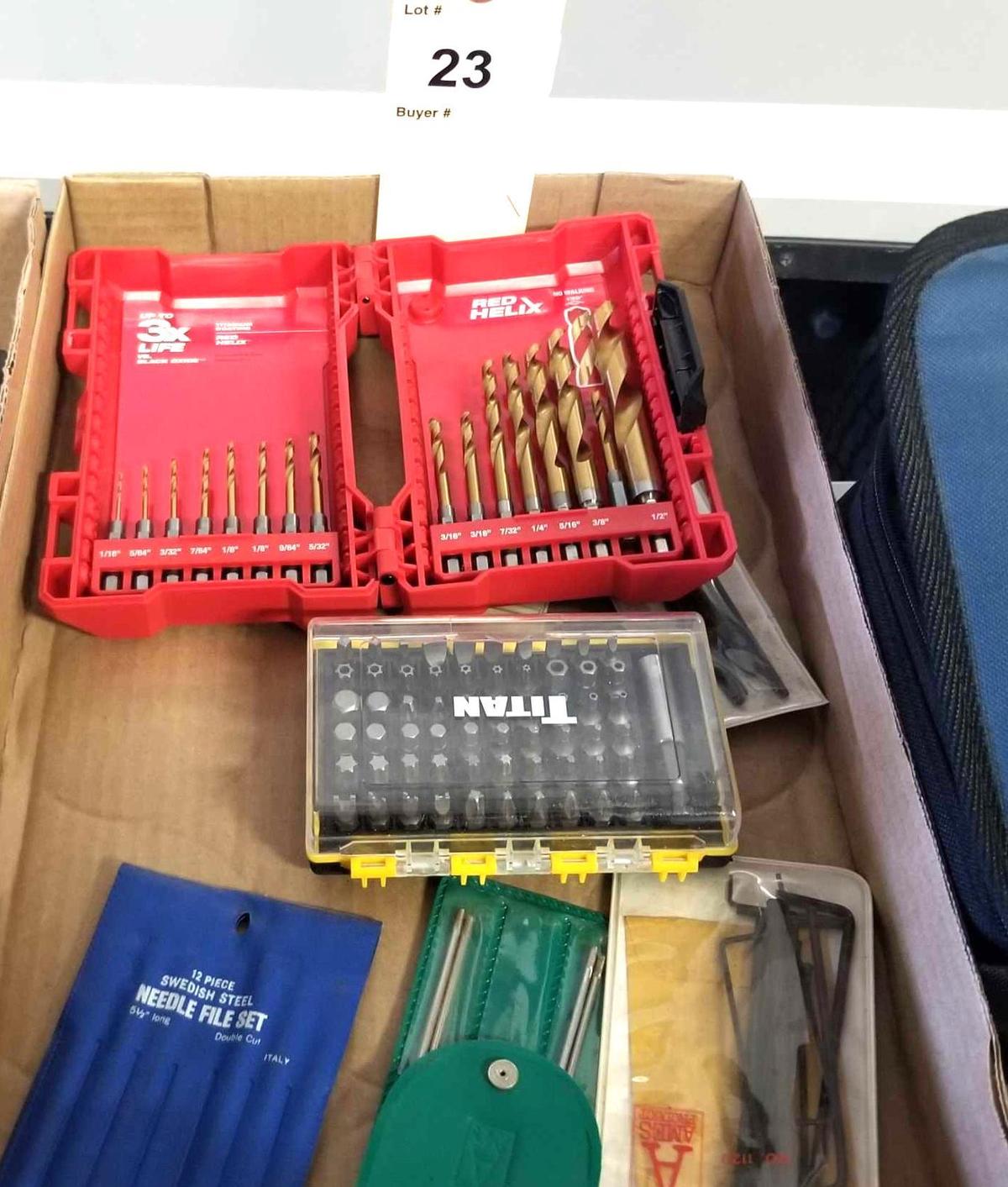 Milwaukee Drill Bit Set, Titan Bits and More