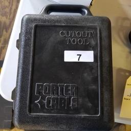 Porter-Cable Cutout Tool in Case