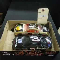 1 Hasbro and 1 Racing Champion Limited Edition, 1/24 scale, Dale Earnhardt NASCAR