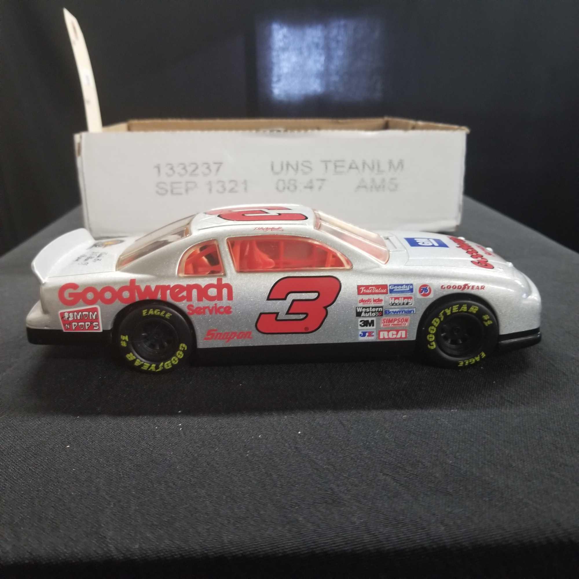 1/24 scale Dale Earnhardt, Racing Champions Truck and Hasbro 1998 Monte Carlo