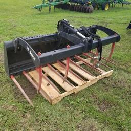 BOBCAT GRAPPLE MANURE FORK