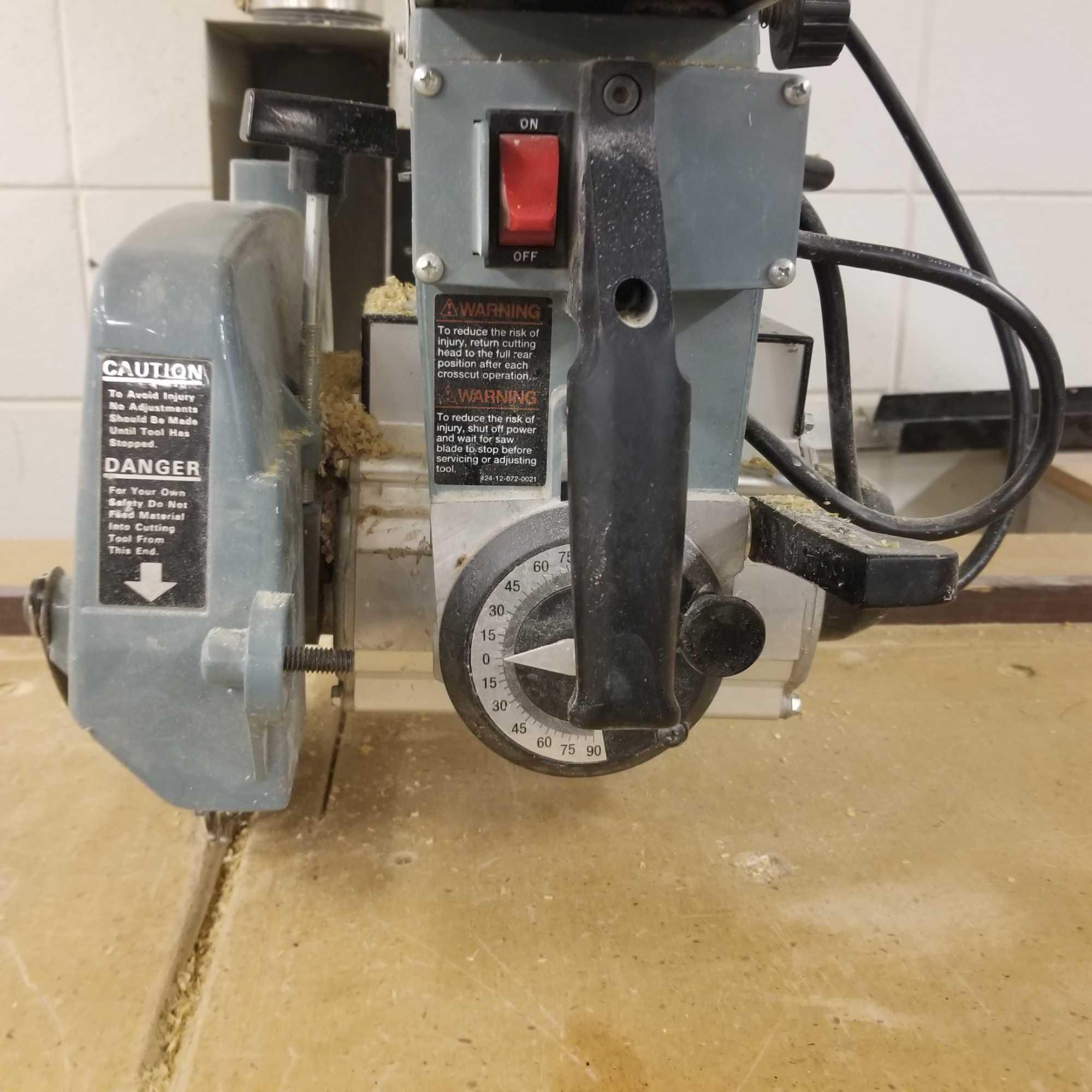 DELTA RADIAL ARM SAW w/ STAND
