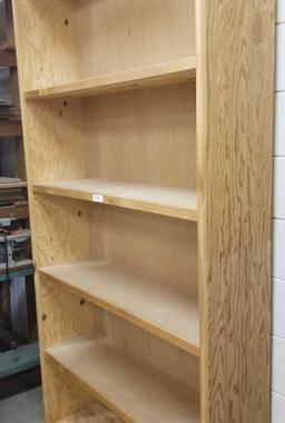 WOOD STORAGE SHELF