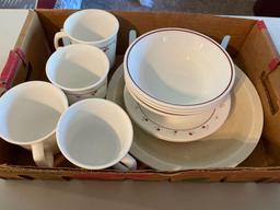 Set of 12 chinaware not a complete set