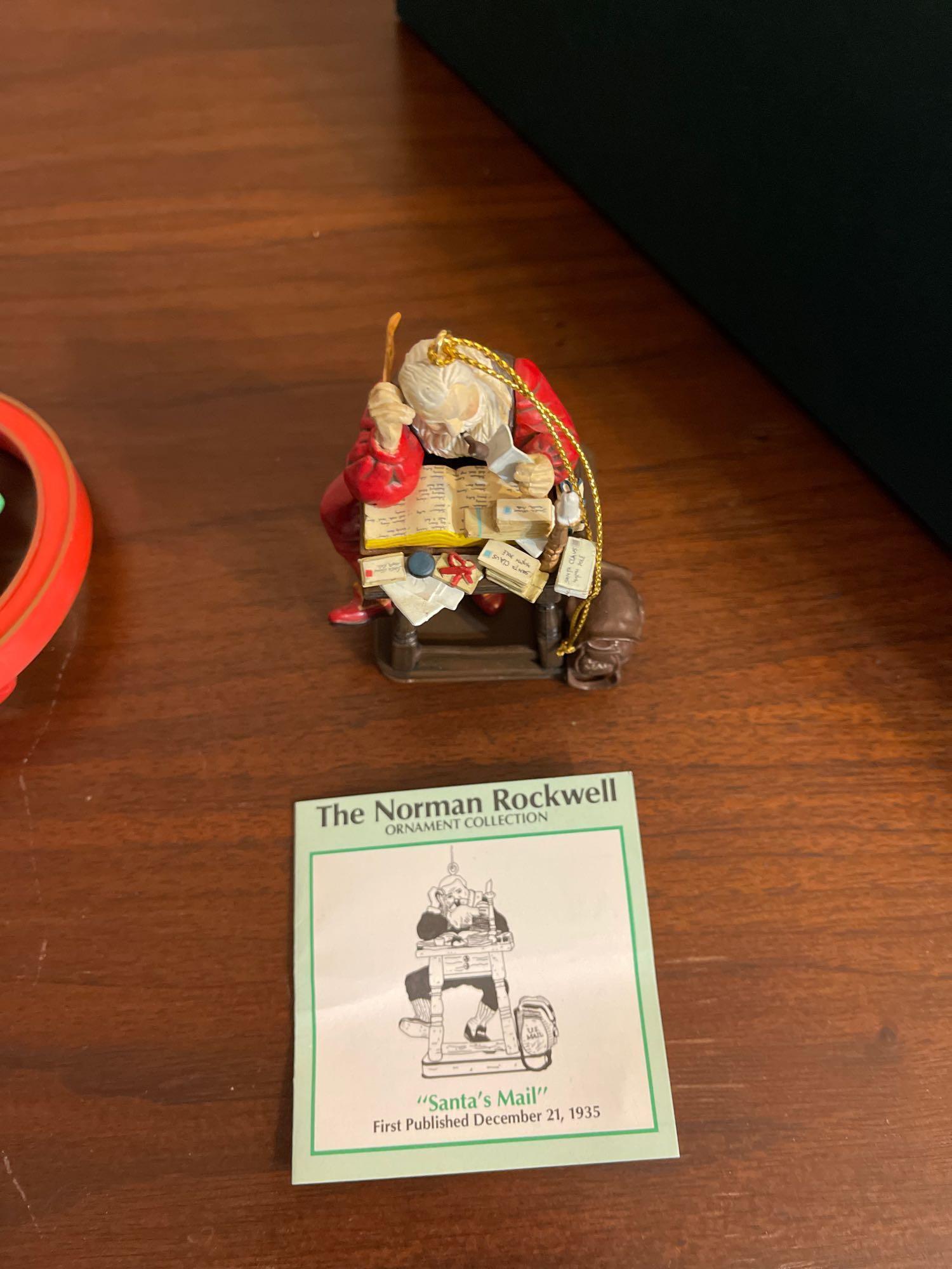 Norman Rockwell Ornament Collection. Shipping.