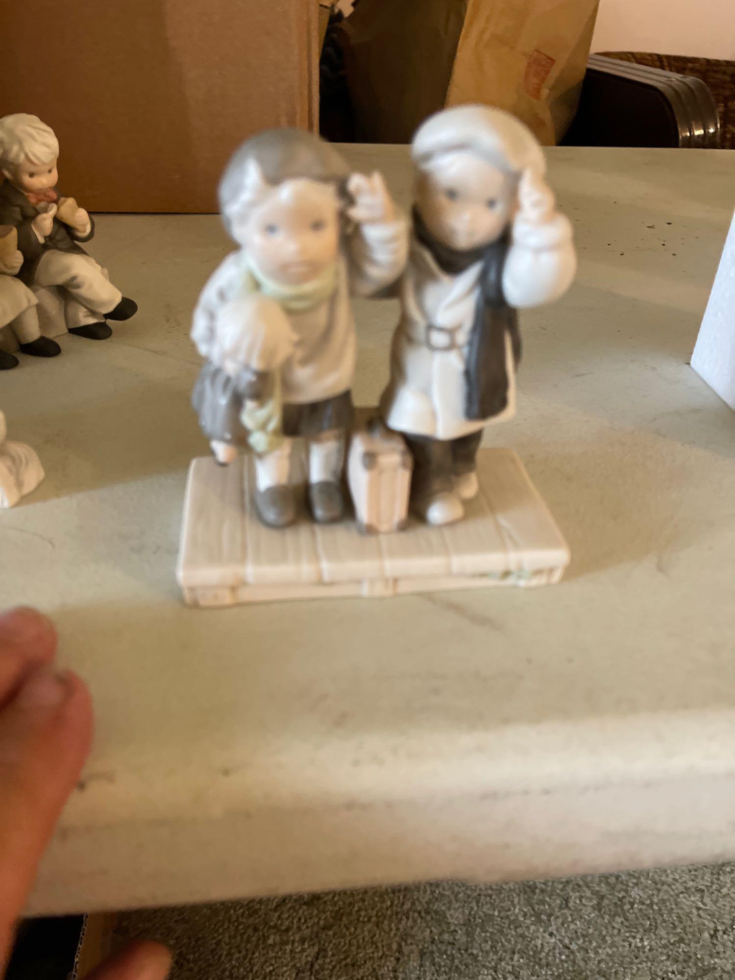 Enesco Co. figurines. Shipping.