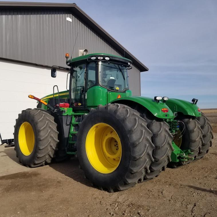 2013 JOHN DEERE "9460R" ARTICULATED 4WD TRACTOR