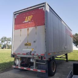 2001 TRAILMOBILE VAN TRAILER, SINGLE AXLE, SPRAYER TENDER