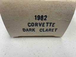 1982 Corvette, plastic, in original box