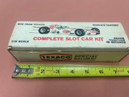Texaco Slot Car kit, 1/24 scale, in original box