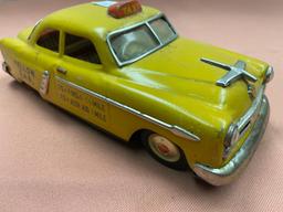 Marusan toys 1954 Ford Taxi cab, friction car