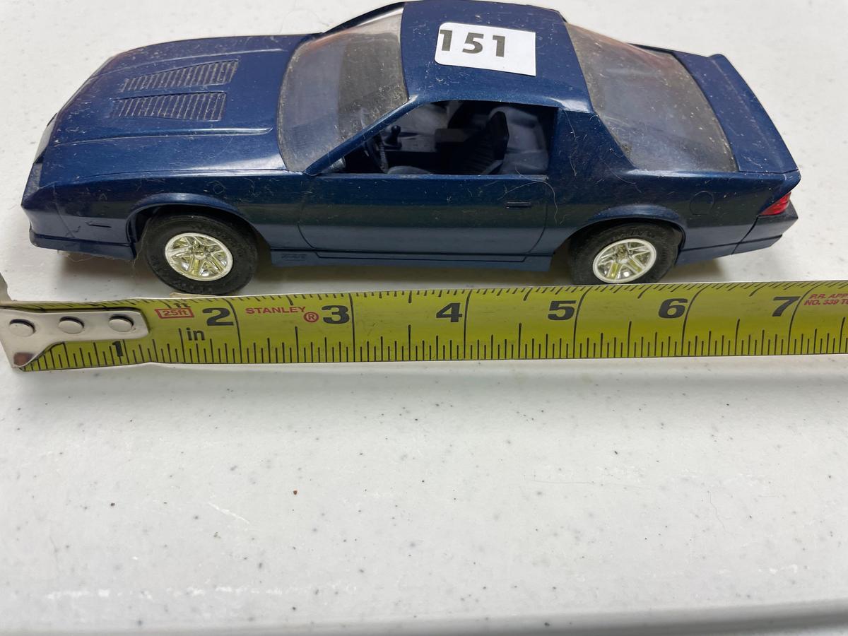 1987 Chevy Camaro Z28 promo car, plastic