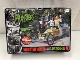 AMT Munster Koach & Drag-U-la, 1/25 scale, NIB