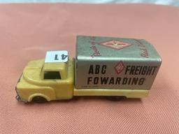 Japanese Tin ABC Freight Forwarding truck