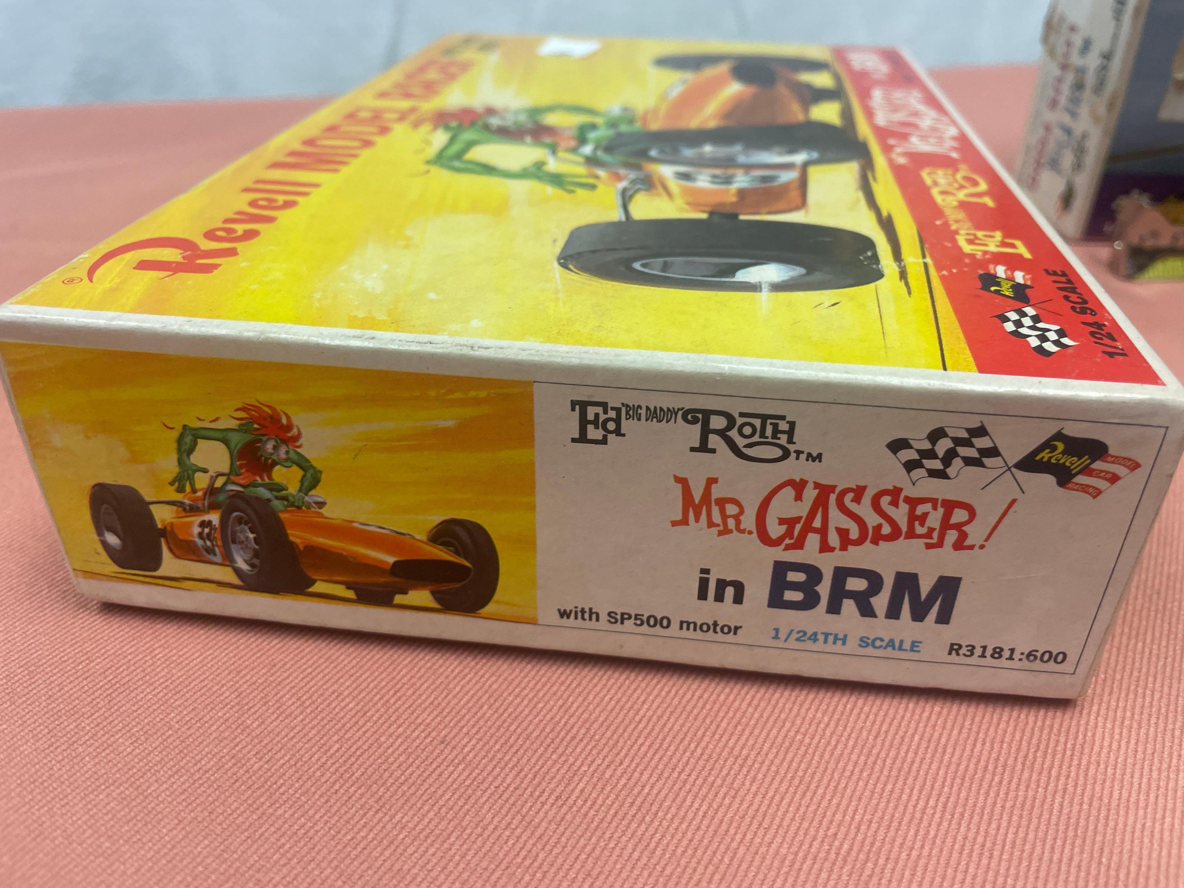 1- Revell Model Racer, Mr. Gasser in BRM, 1/24 Scale, in original box 1- Revell Model Racer, Mr. Rat