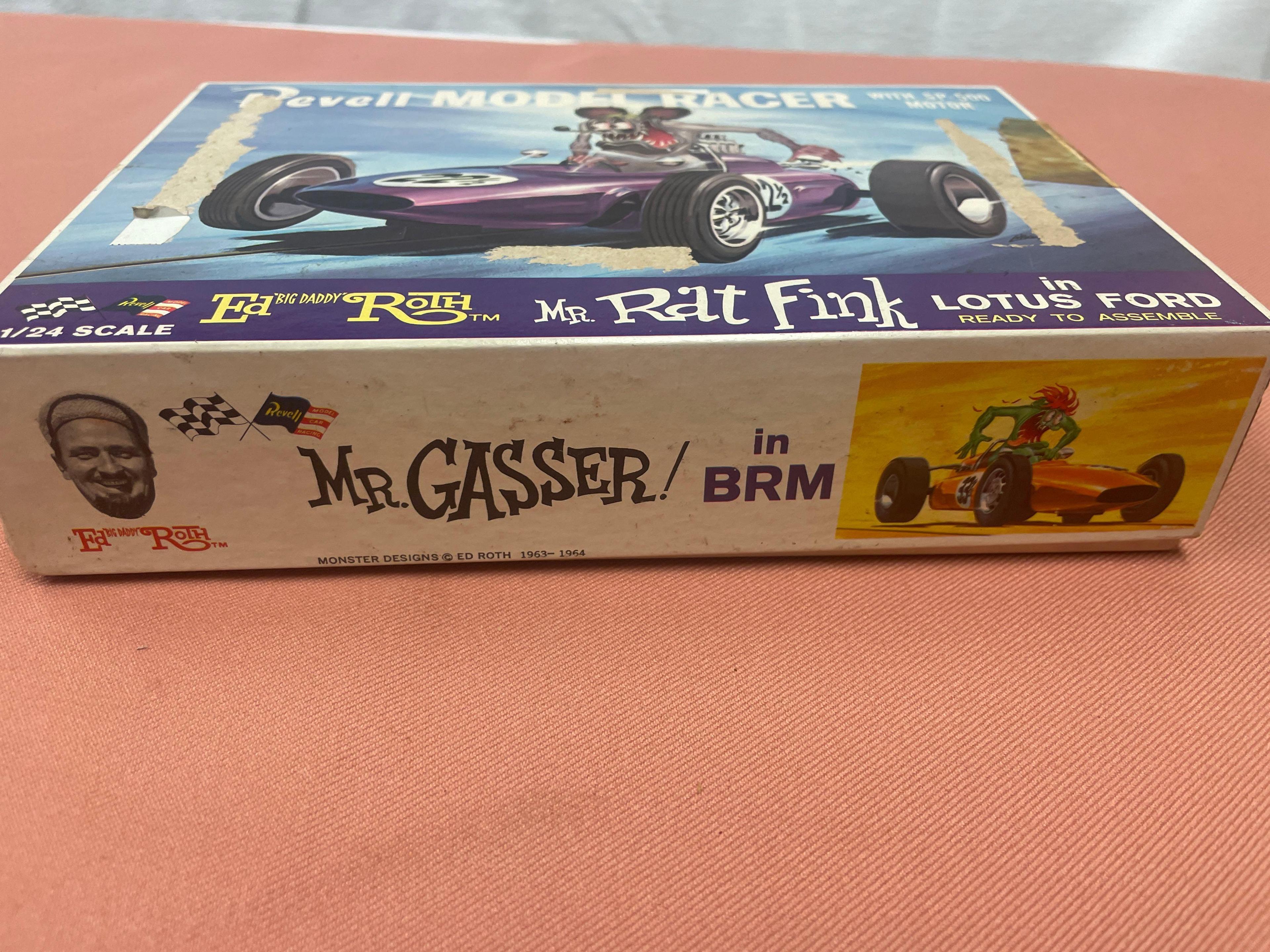 1- Revell Model Racer, Mr. Gasser in BRM, 1/24 Scale, in original box 1- Revell Model Racer, Mr. Rat