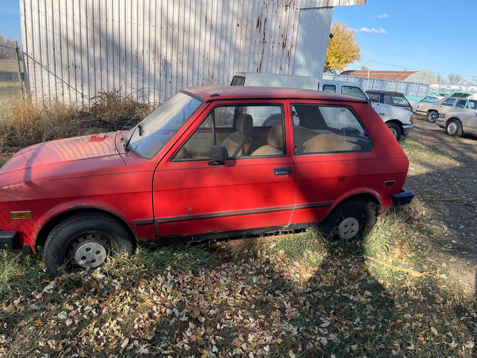 1987 YUGO, 52,792 MILES