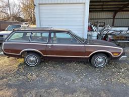 1978 FORD PINTO STATION WAGON, "ARNOLD PALMER OWNED", 65,985 MILES