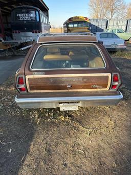 1978 FORD PINTO STATION WAGON, "ARNOLD PALMER OWNED", 65,985 MILES