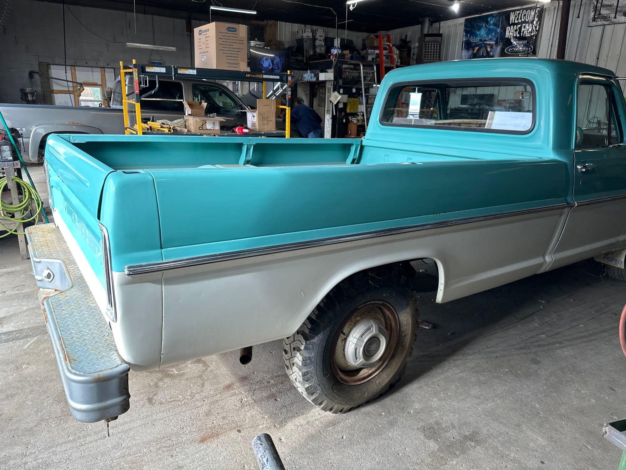 1967 FORD F250 PICKUP, 67,927 MILES