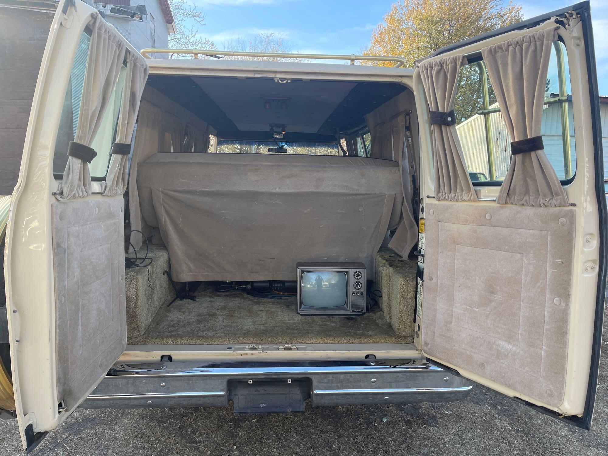 1984 CHERVROLET CONVERSION VAN, 96,756 MILES