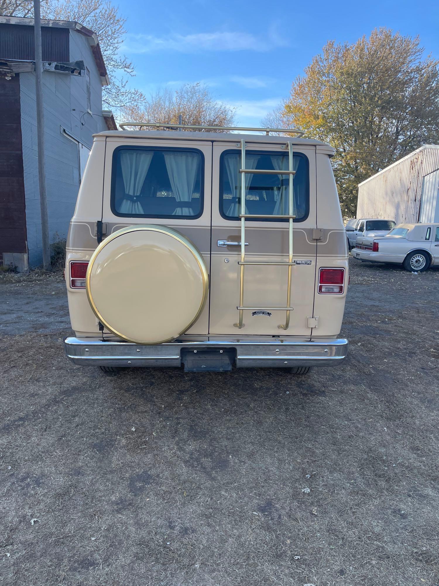 1984 CHERVROLET CONVERSION VAN, 96,756 MILES