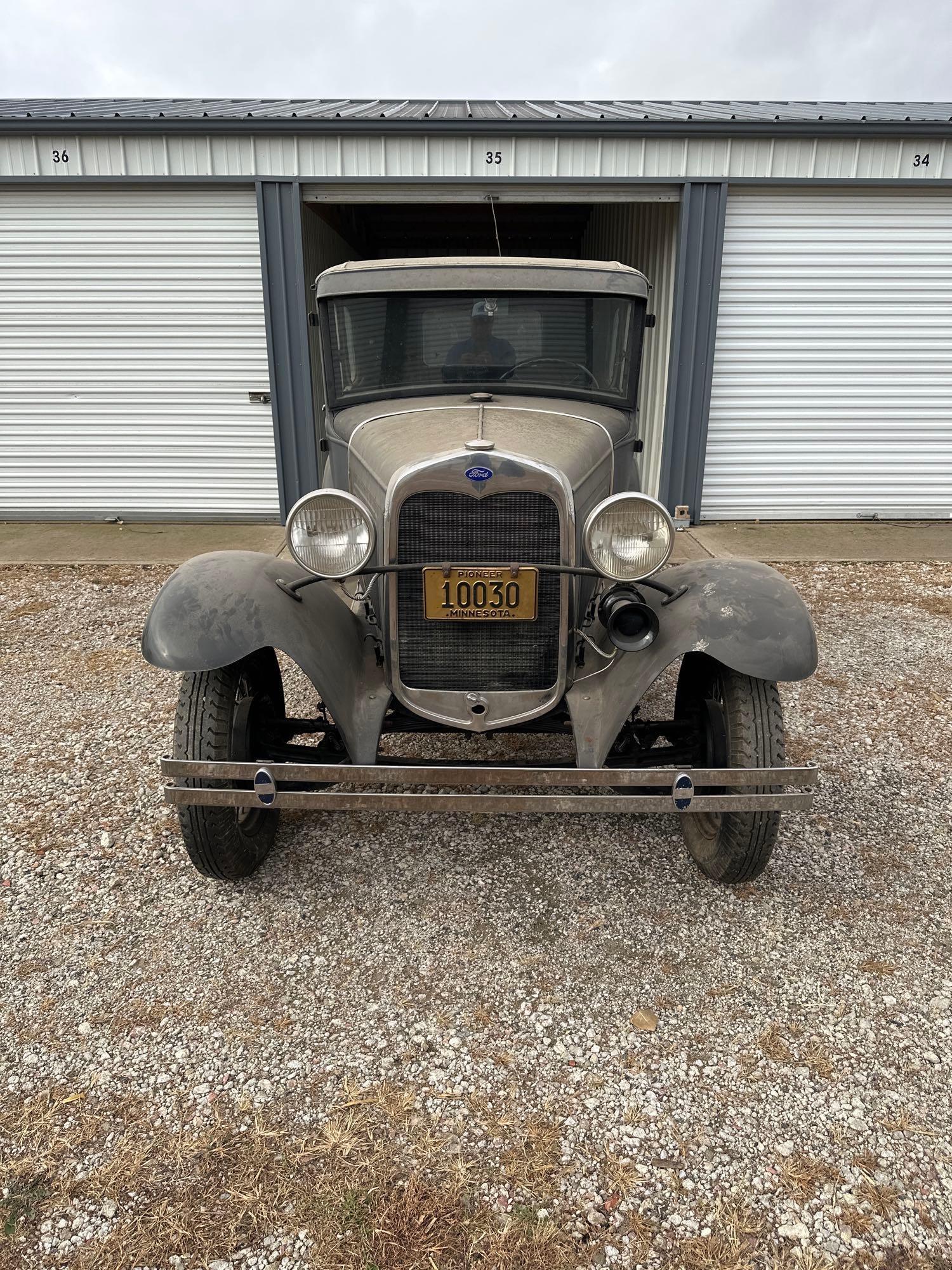 1930 FORD MODEL "A" 5 WINDOW COUPE