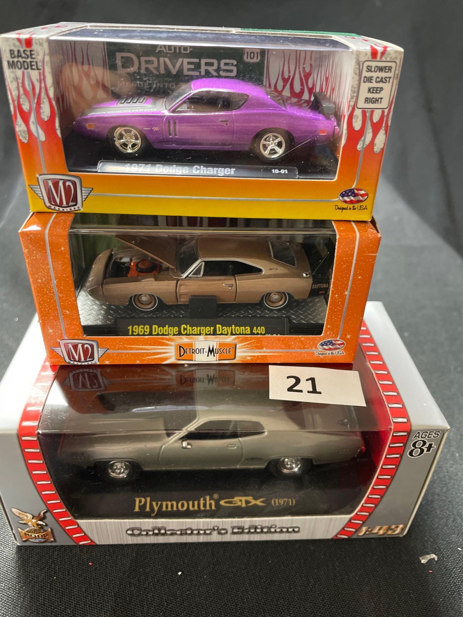 3 Toy Cars, NIB