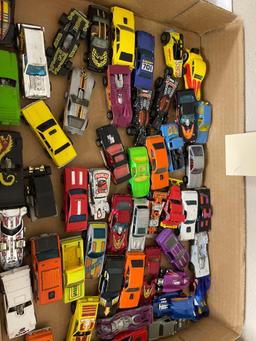 Lg assortment of Hot Wheel Cars.