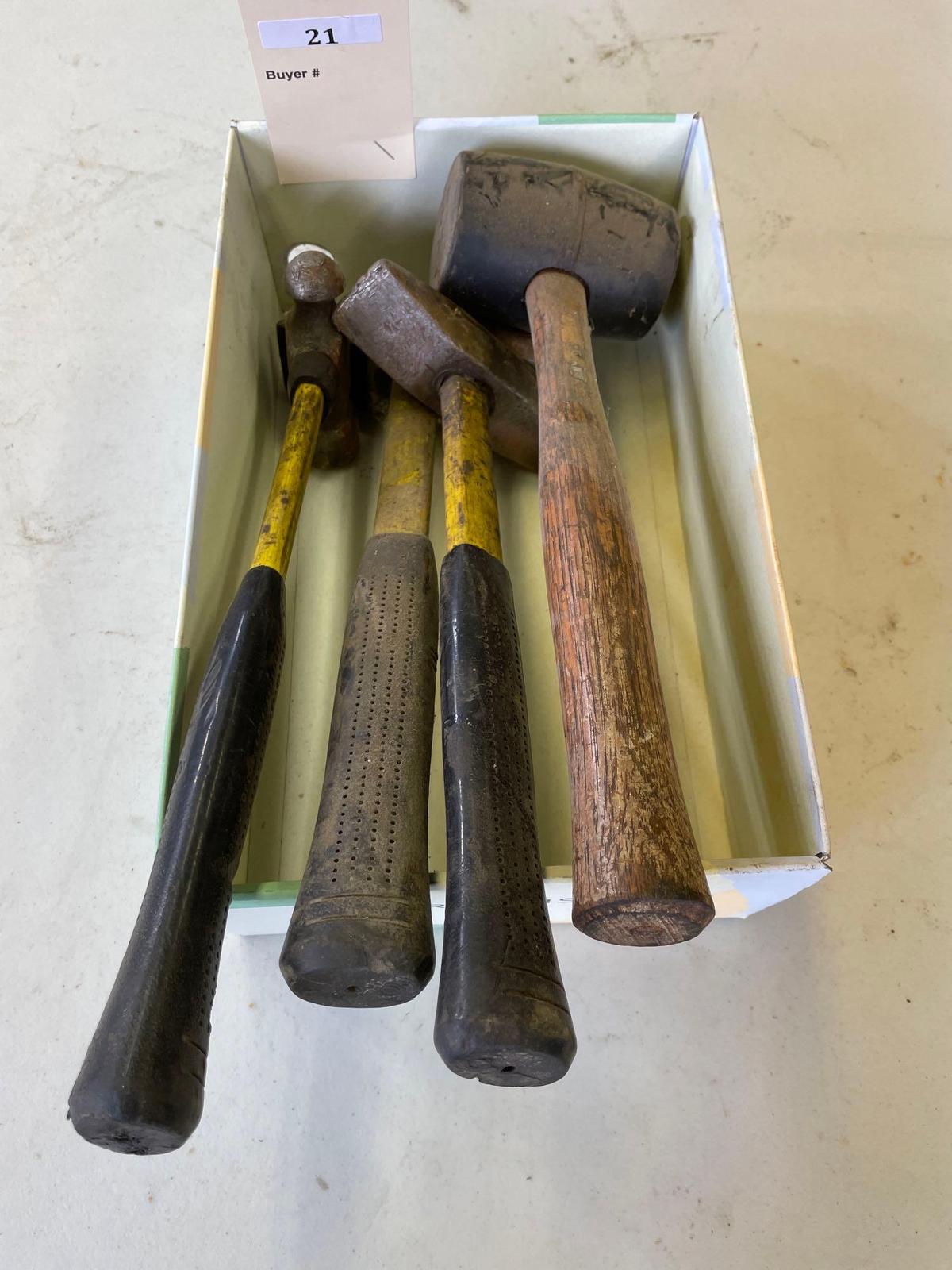 Assortment of Hammers